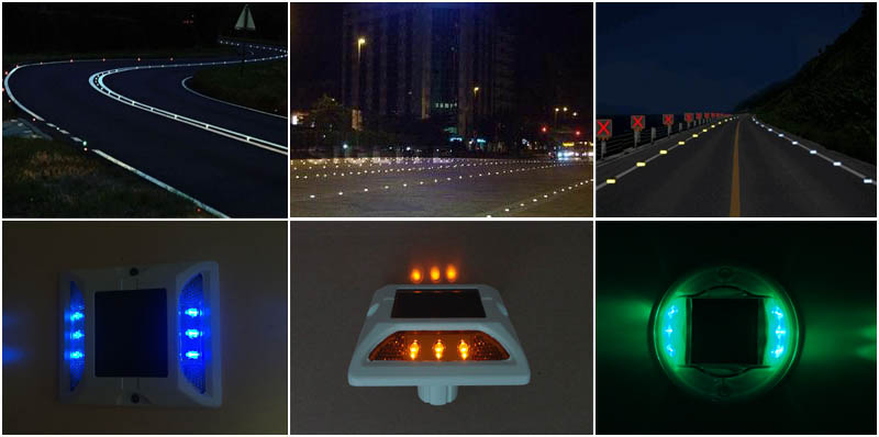 LED road stud application