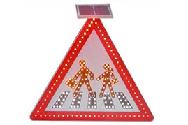Solar Traffic Sign - Attention to Children