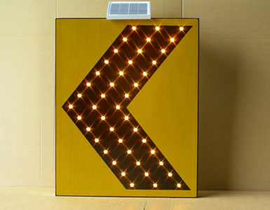 Solar Traffic Sign - Linear Guide Sign